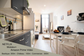 Private Independant flat - Lourdes city center - 2 Balconies